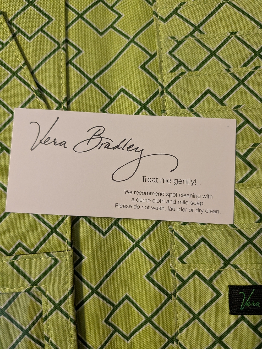 Vera Bradley Retired Print Botanica Quilted Clutch - Picture 2 of 9